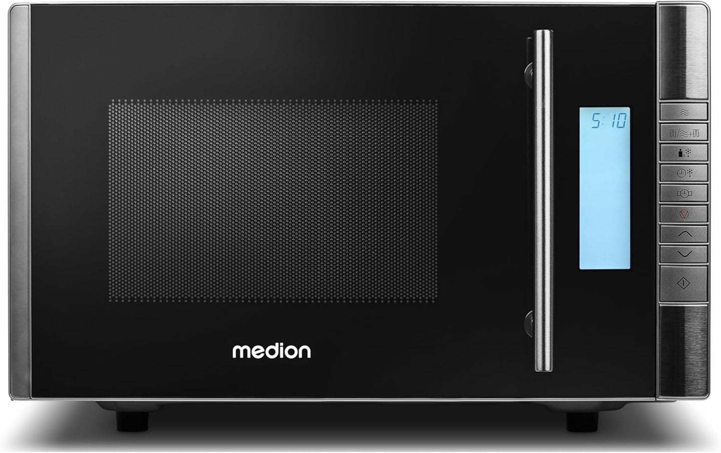 MD 14482 Mikrowelle mit Grill, 8 Automatikprogramme