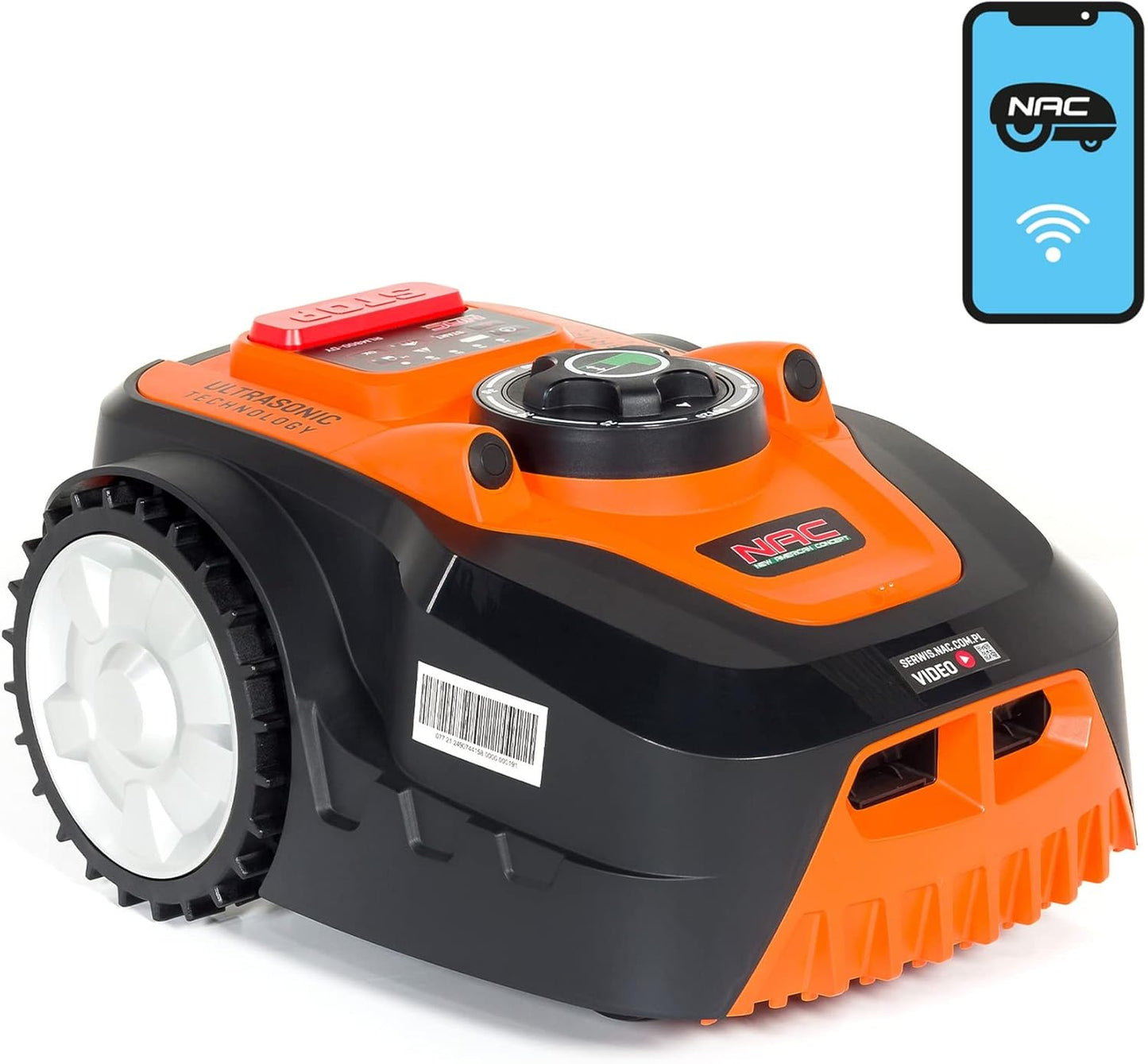 Mähroboter RLM800-NG, Rasenflächen 800qm Schnitthöhe 20-60mm ohne Modul