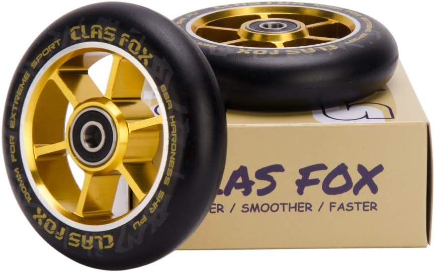 Pro Stunt Scooter Rollen, gold