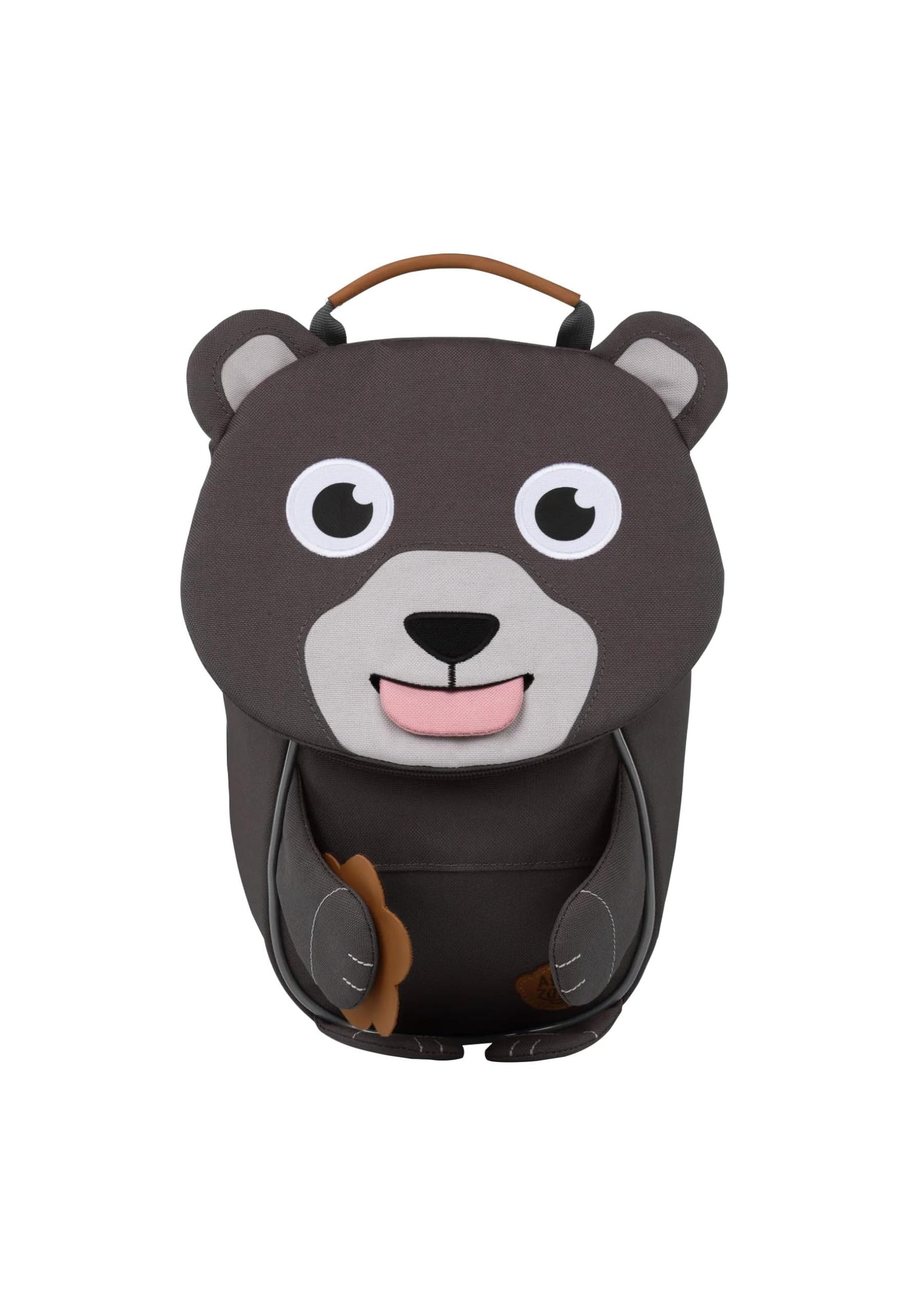 Kindergartenrucksack Kleiner Freund, Einheitsgrösse Pure Bär - Grau