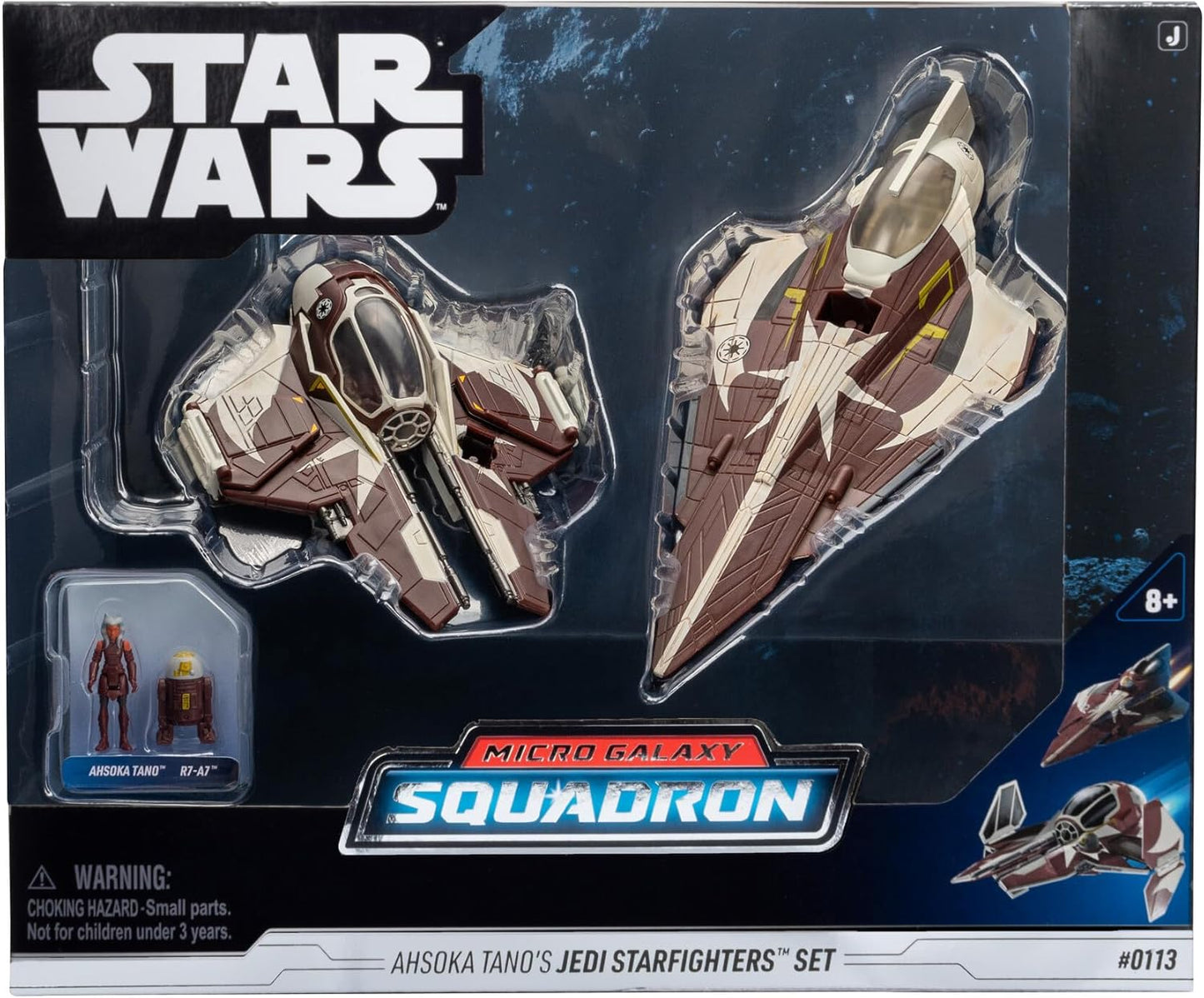 Star Wars Micro Galaxy Squadron Ahsoka Tano Starfighter Evolution Battle Pack