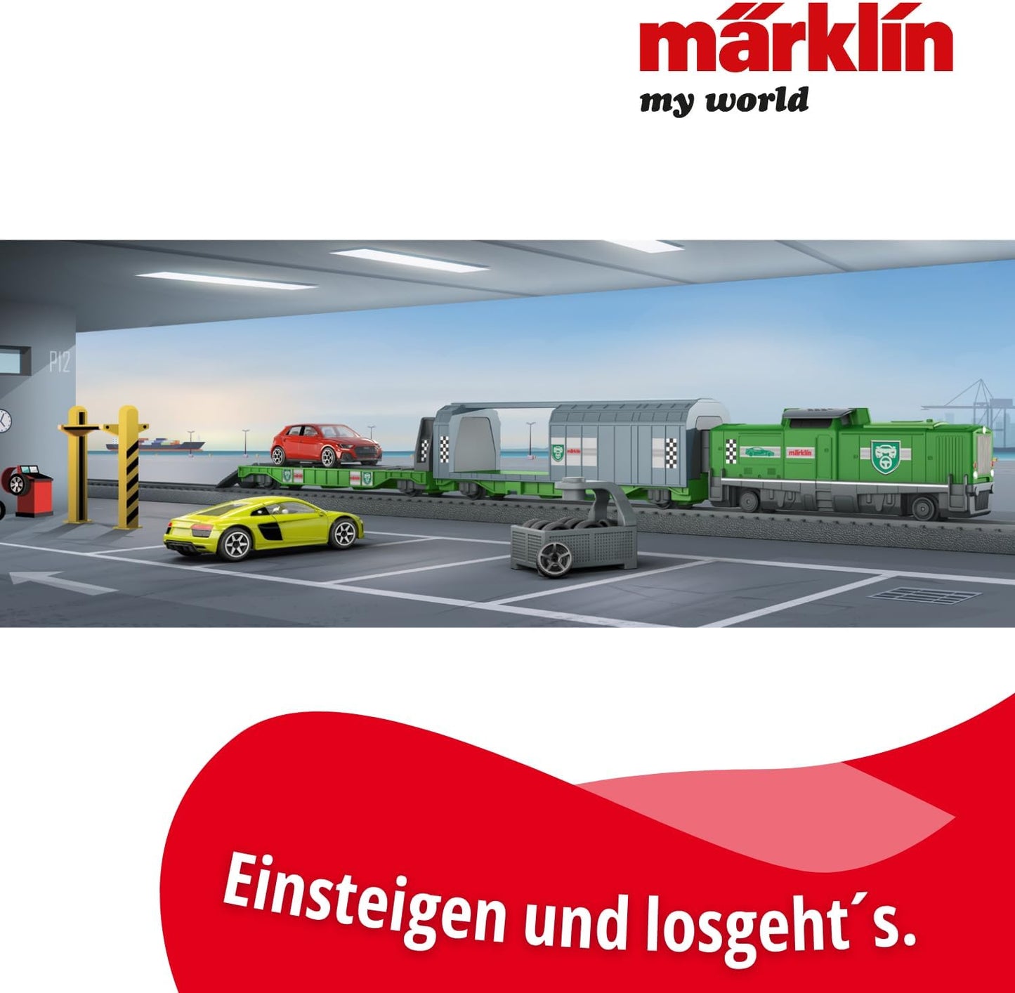 Startpackung Autotransport Lokomotive