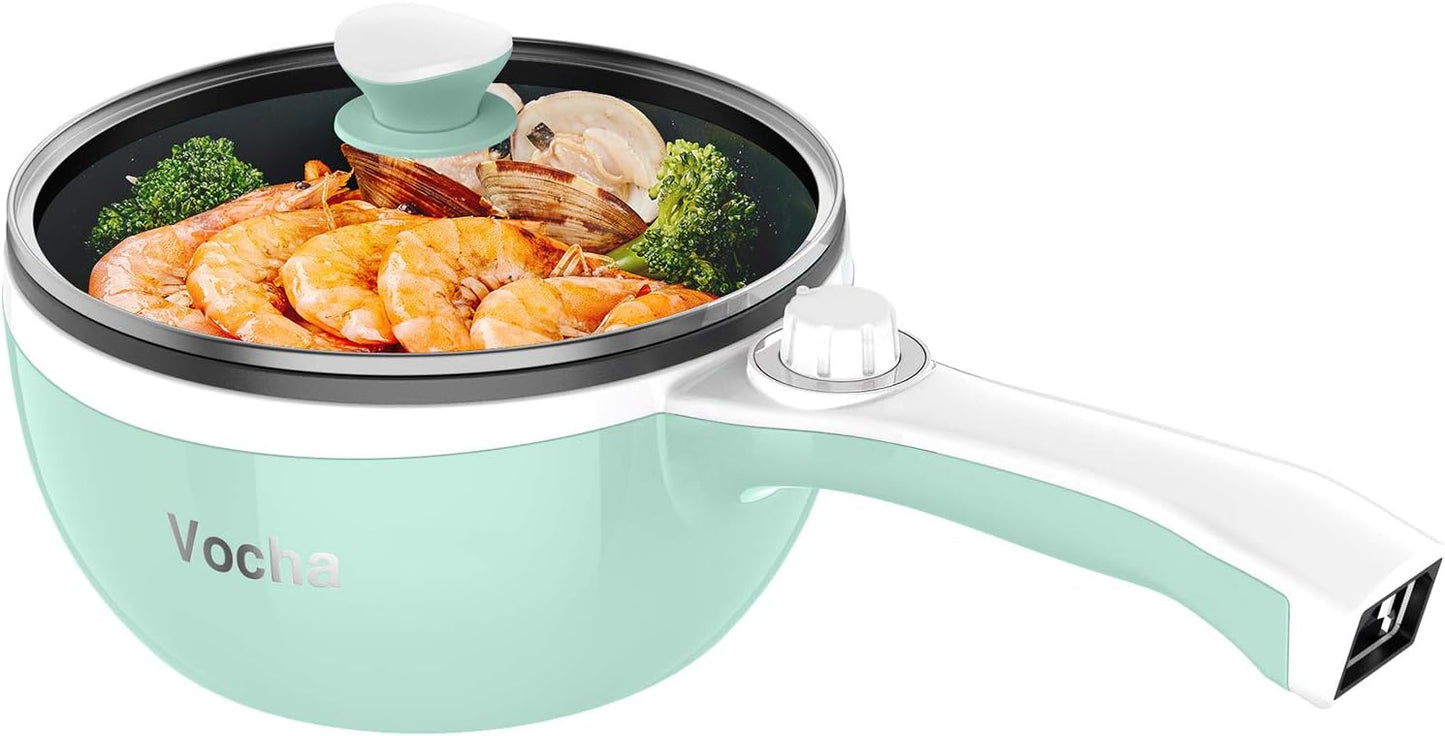 Hot Pot V008-R mit Antihaftbeschichtung, Grün