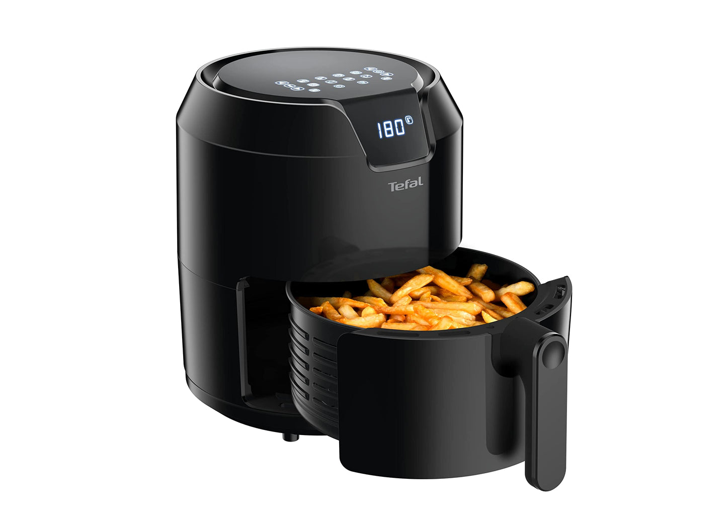 Heissluftfritteuse, Digital 4,2 L Schwarz