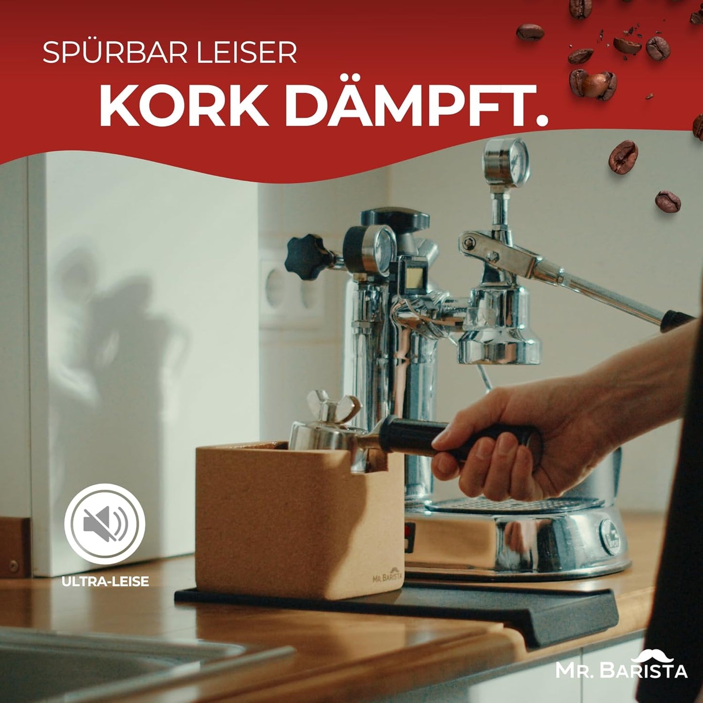 Abschlagbehälter aus Kork, Standard