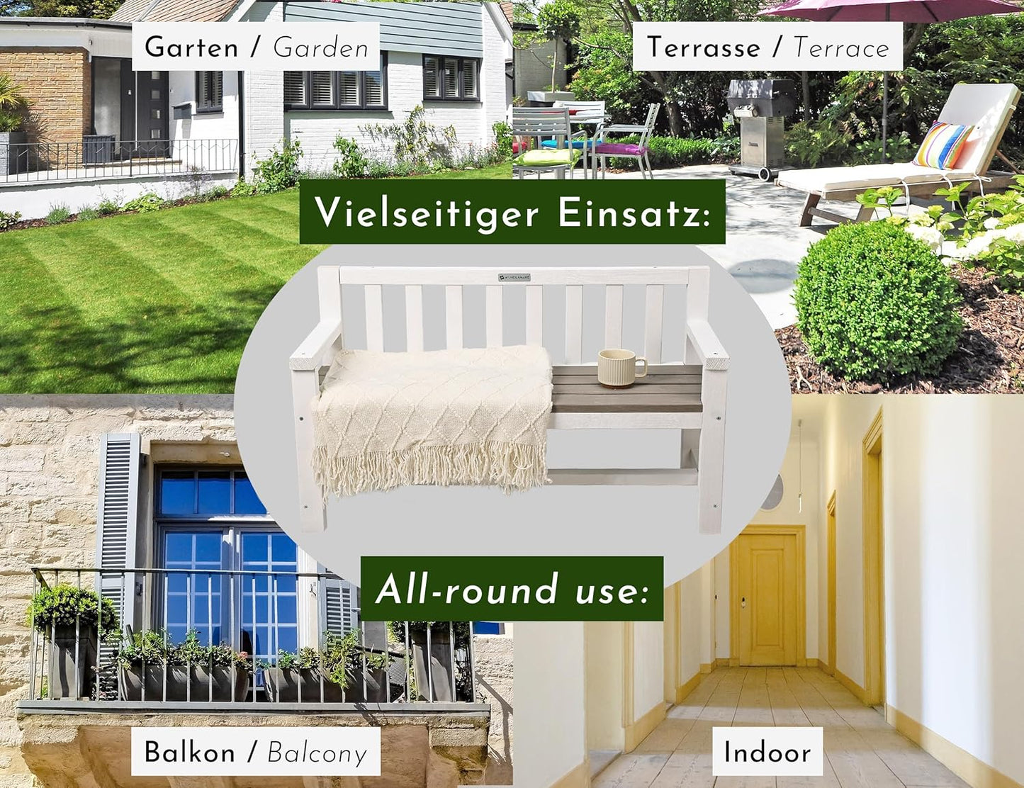 Design-Kinder-Gartenbank