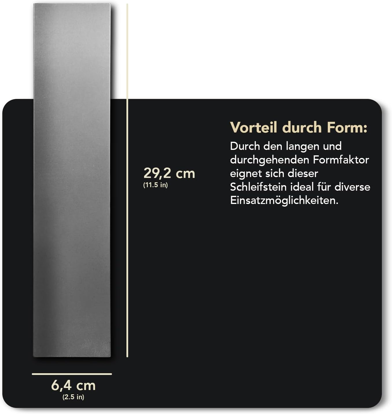 Dia-Sharp Diamant-Schleifstein ‎D11E, Extra-Fein