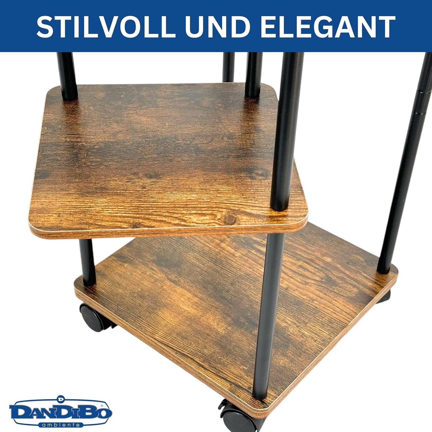 Rollbare Blumentreppe 96580 mit 5 Etagen