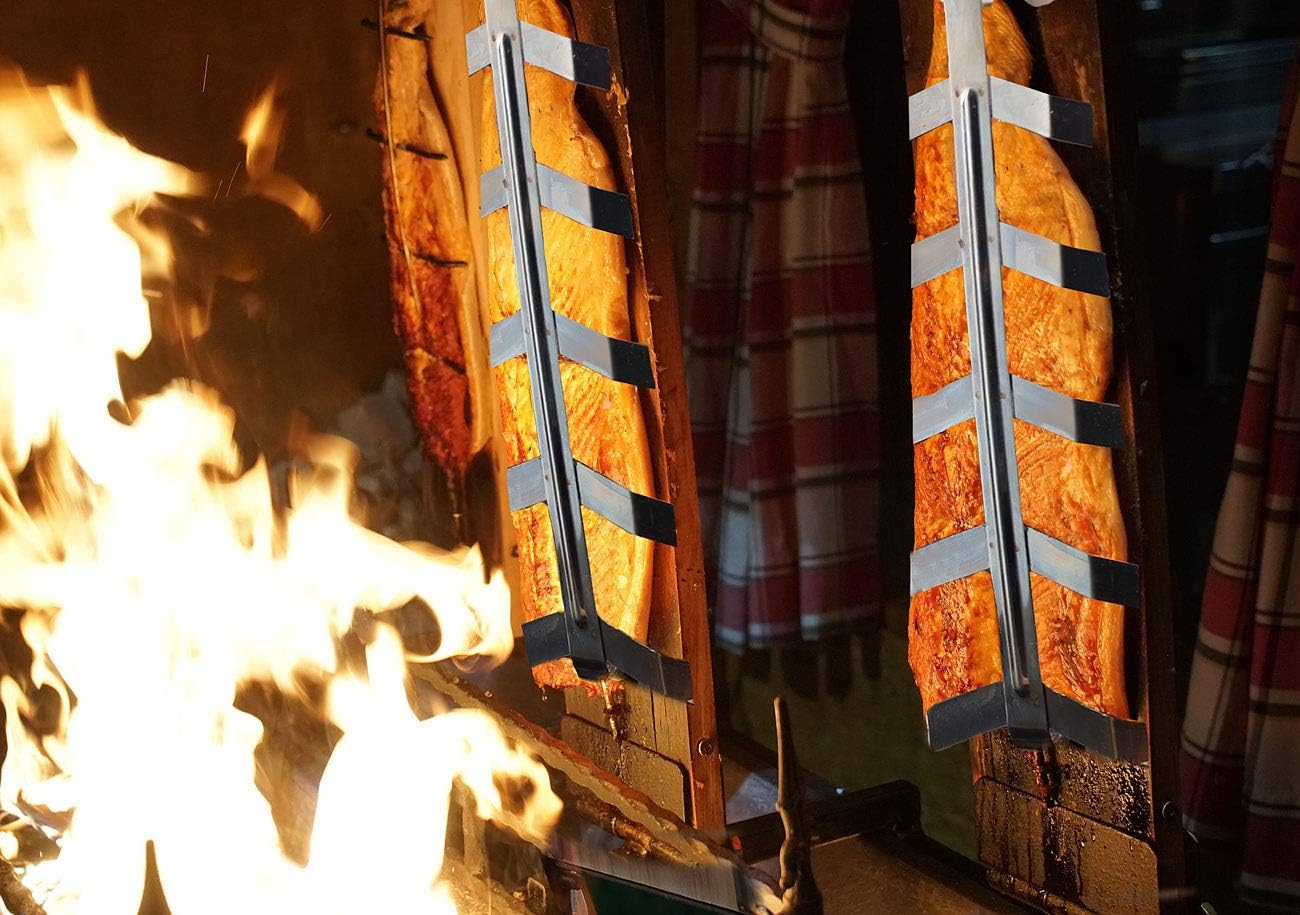 Flammlachsbrett-Set, 2er-Set