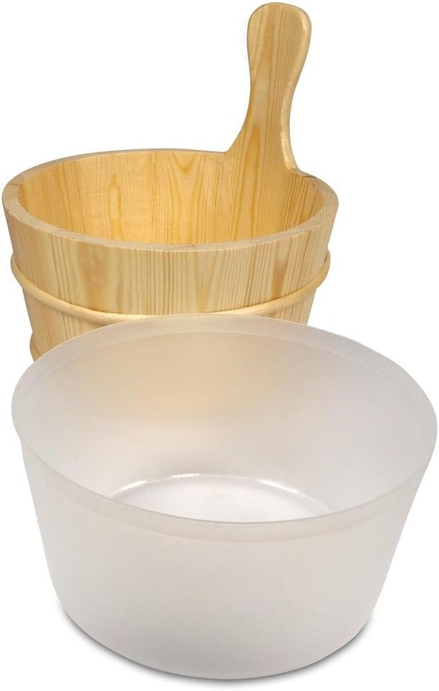Sauna Kübel mit Kunststoffeinsatz, Kübel