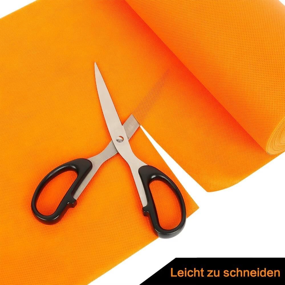 Einweg-Tischdeckenrolle, 25 m, Orange 118 x 2500 cm (Rechteckig)