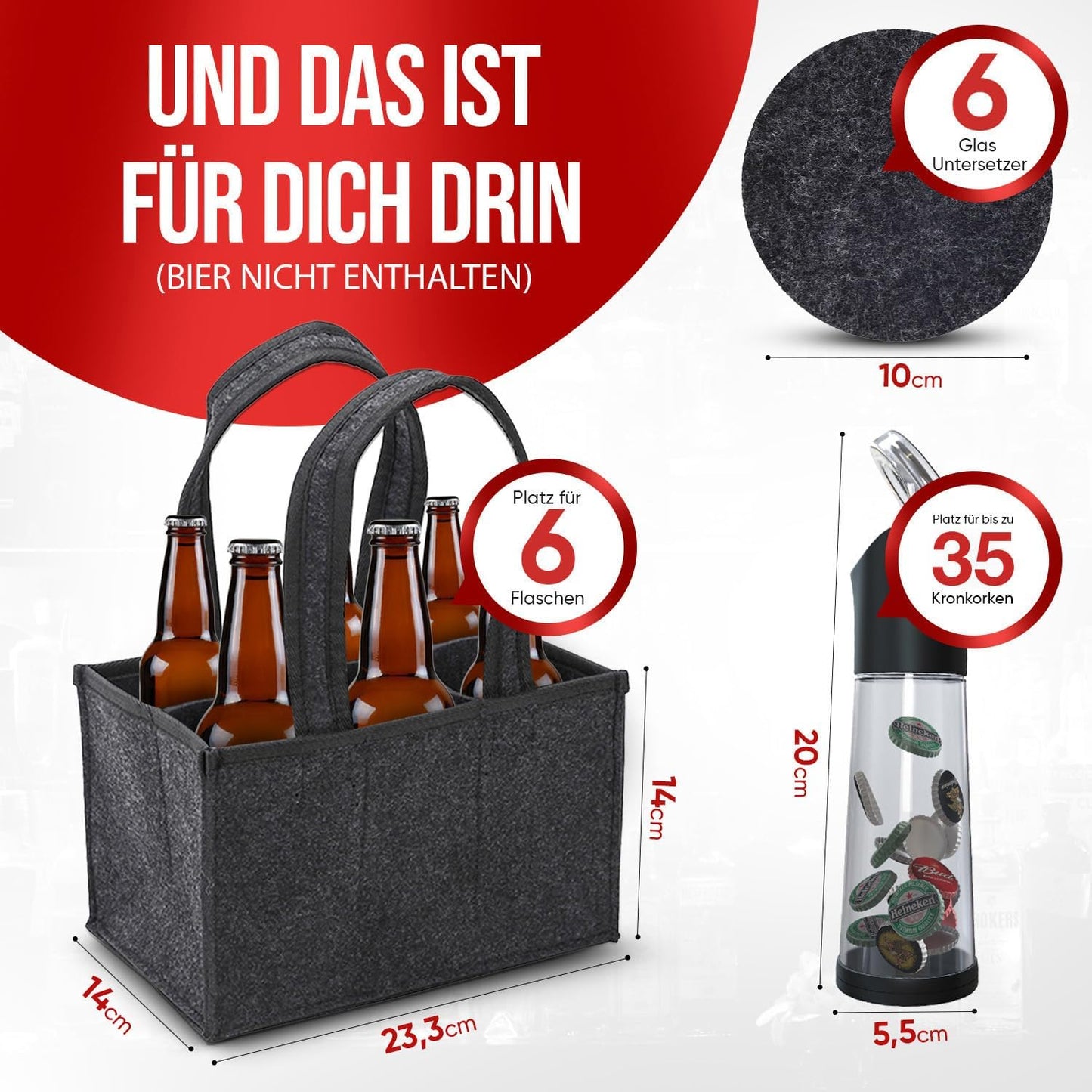 Geschenkset für Public Viewing, Geschenkset