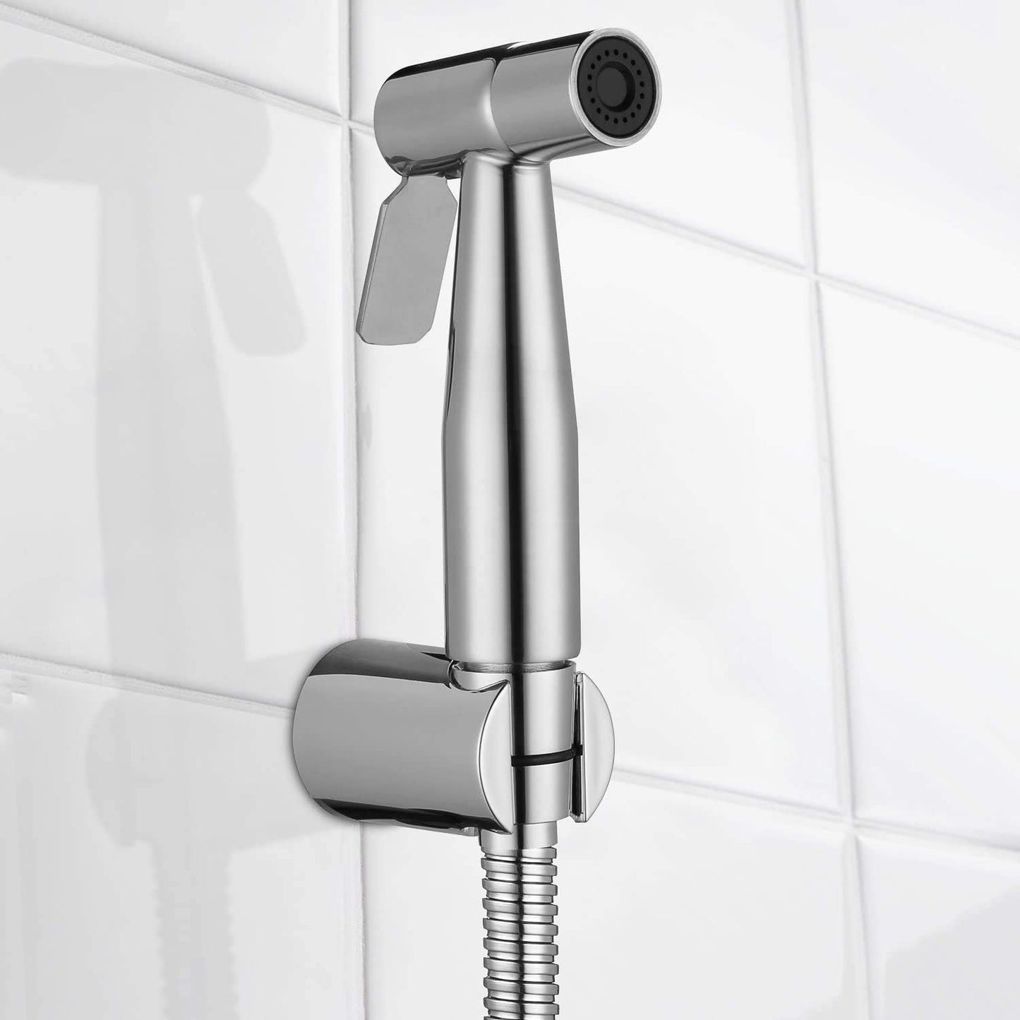 Bidet-Handbrause mit Schlauch & Halterung, C (Enthält keinen T-Adapter)