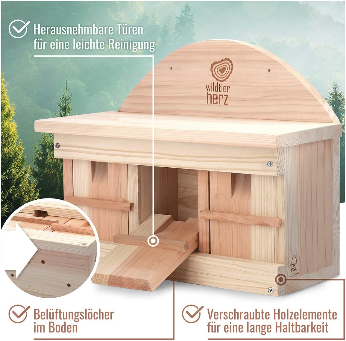 Nistkasten für Spatzen