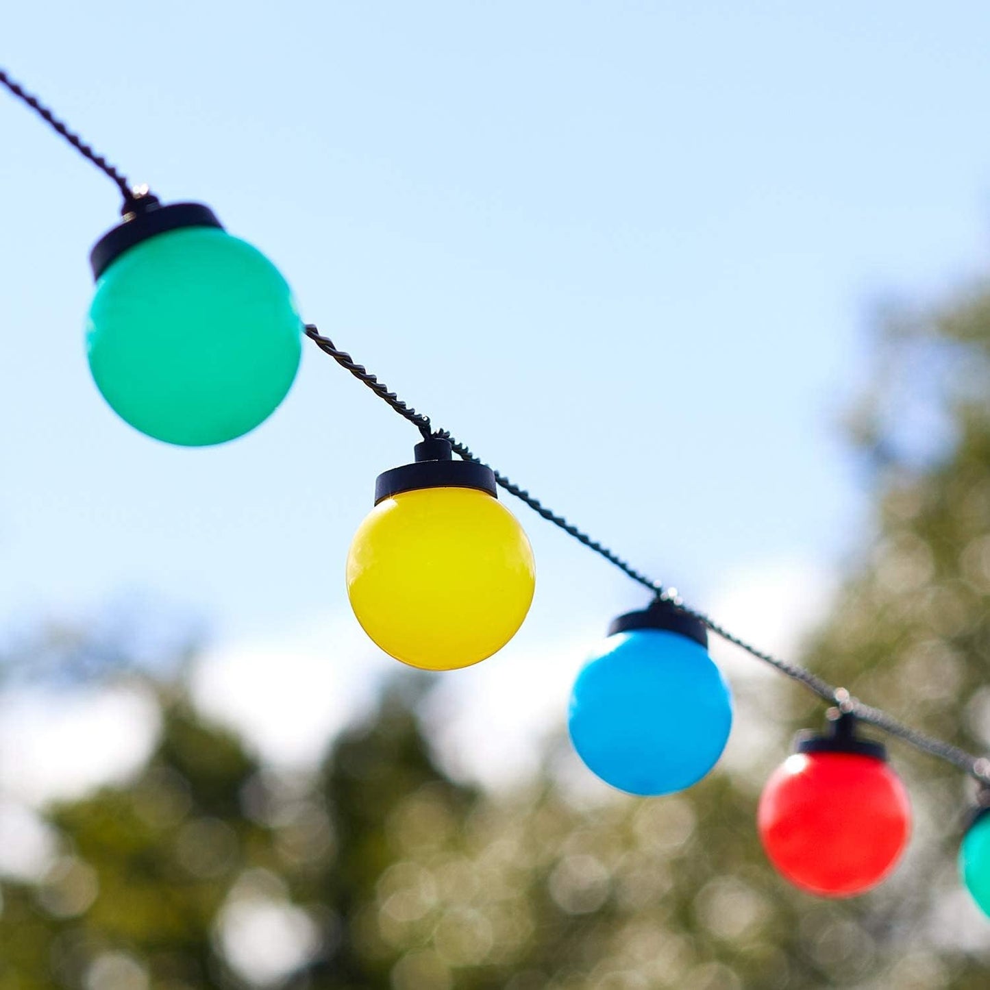 Party Lichterkette, Bunt