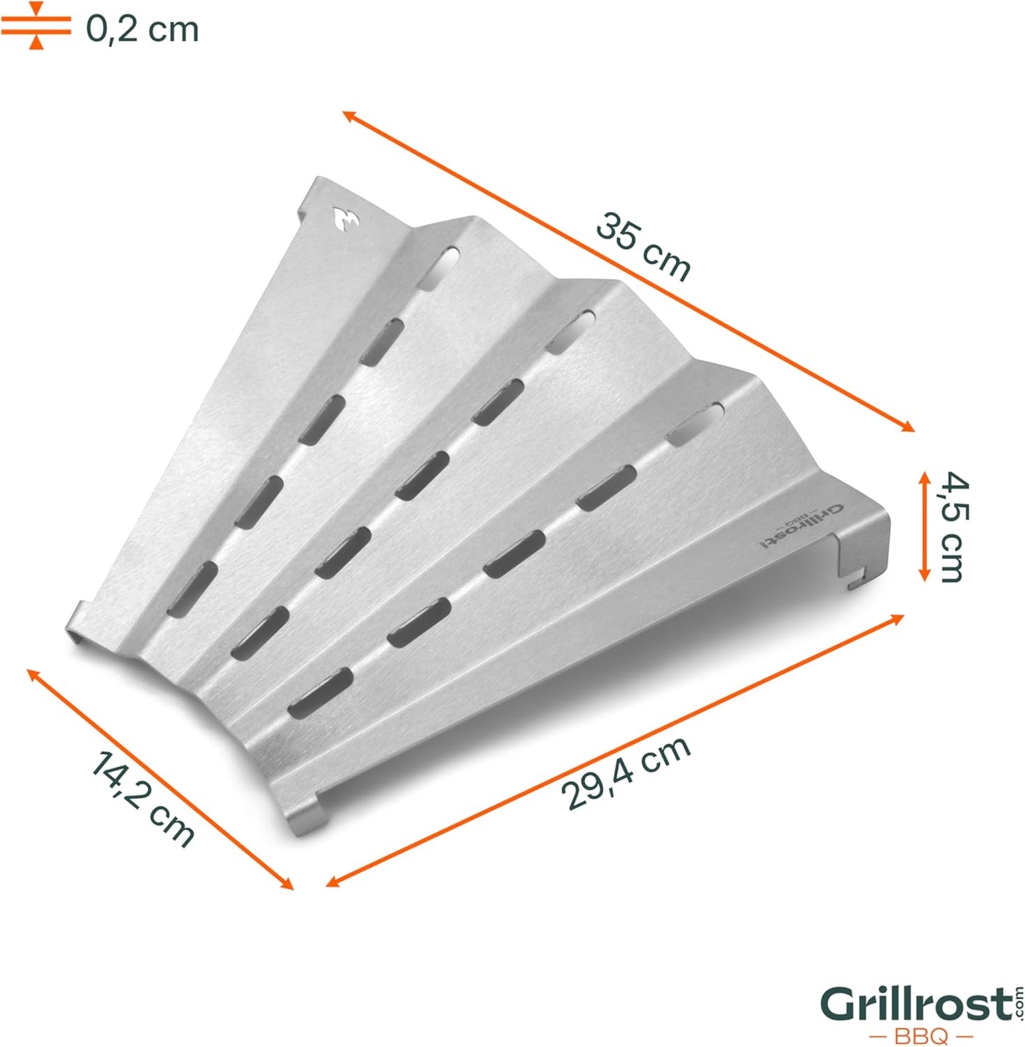 Warmhalterost für Feuerplatten, Warmhalterost Feuerplatte