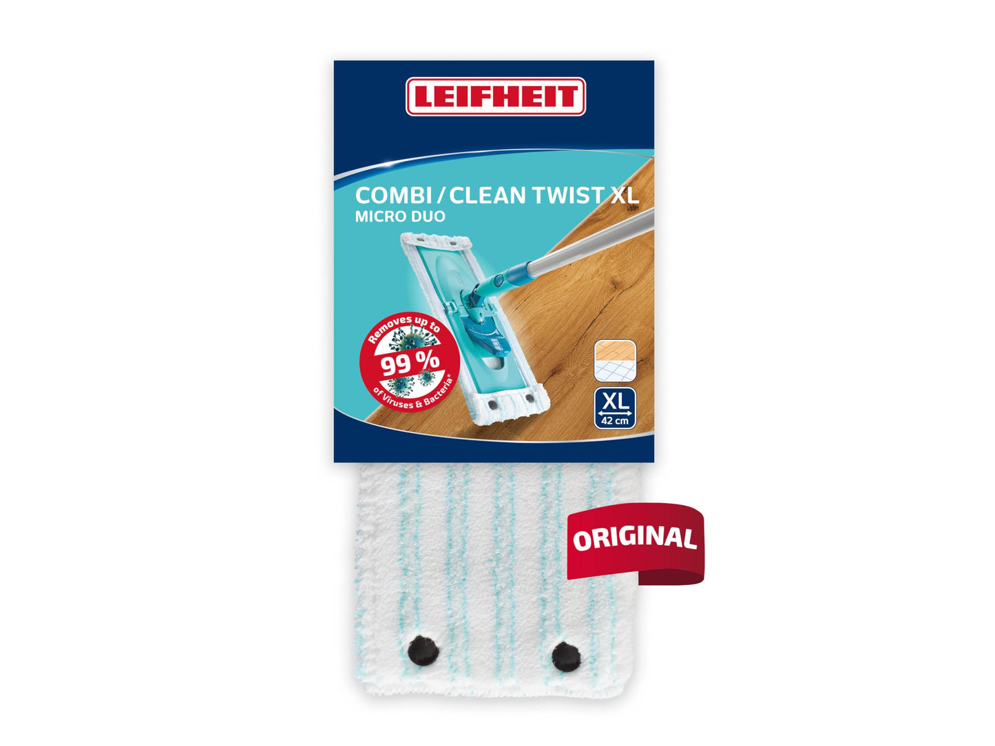 Wischbezug Clean Twist, Allrounder Einzelbezug