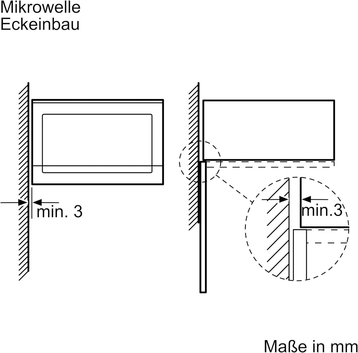 Einbau-Mikrowelle BF525LMB1 iQ500 mit Automatikprogrammen