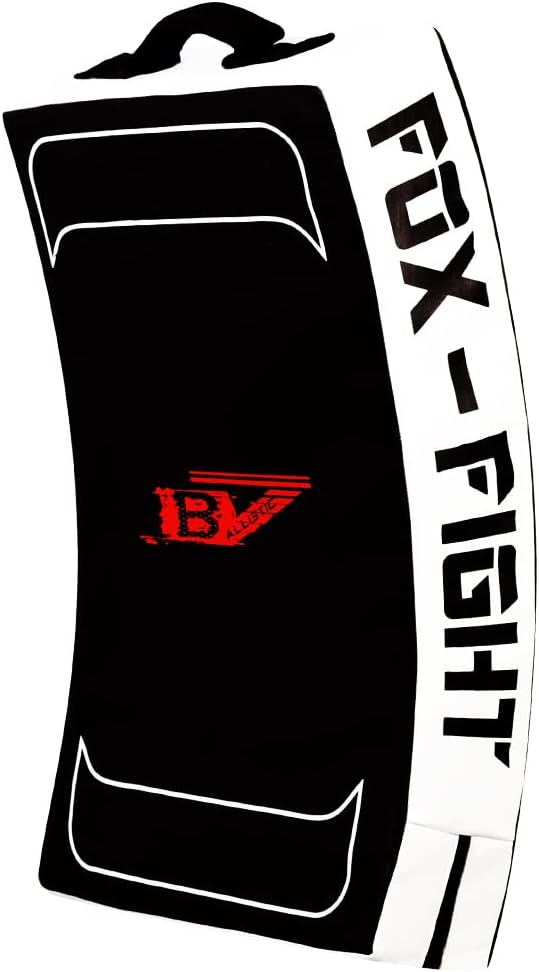 Kick-Schlagschild für Kampfsport, schwarz/weiss