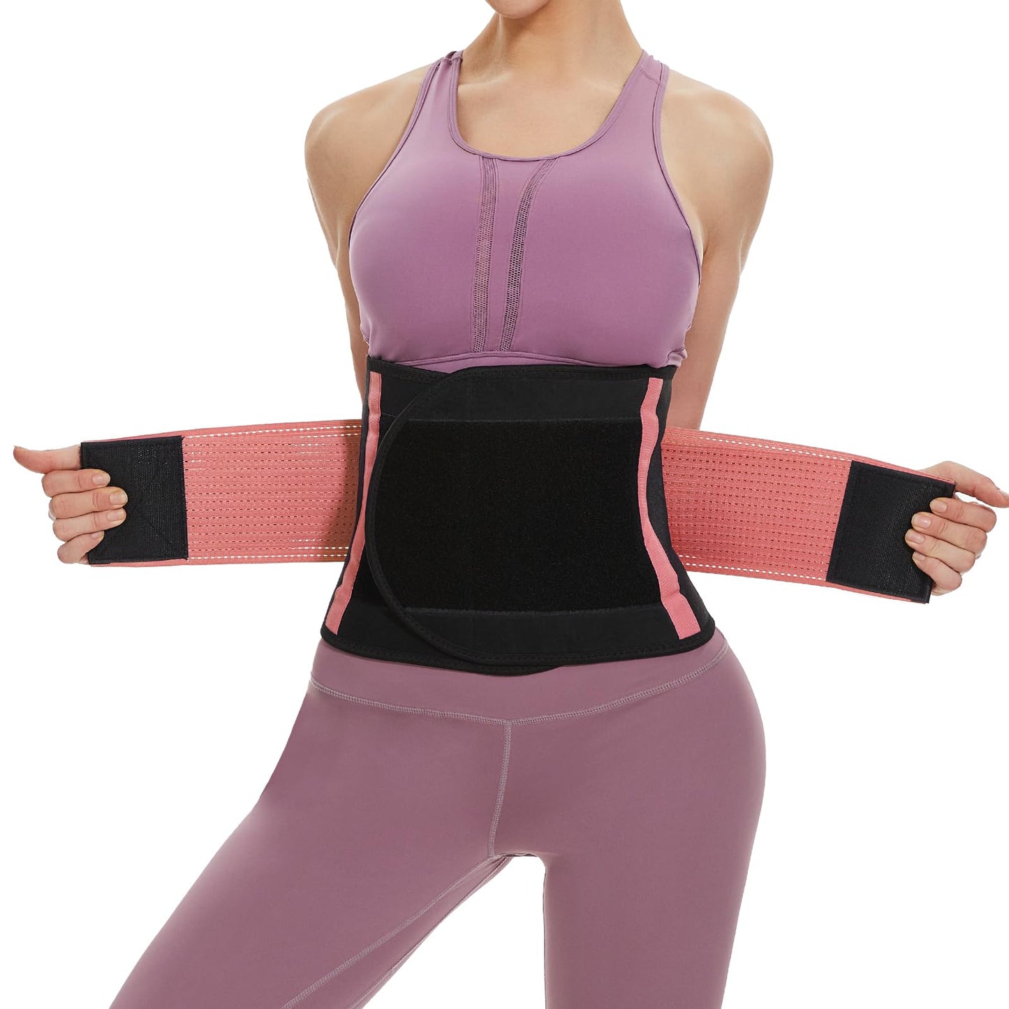 Verstellbarer Bauchweggürtel, Rosa S
