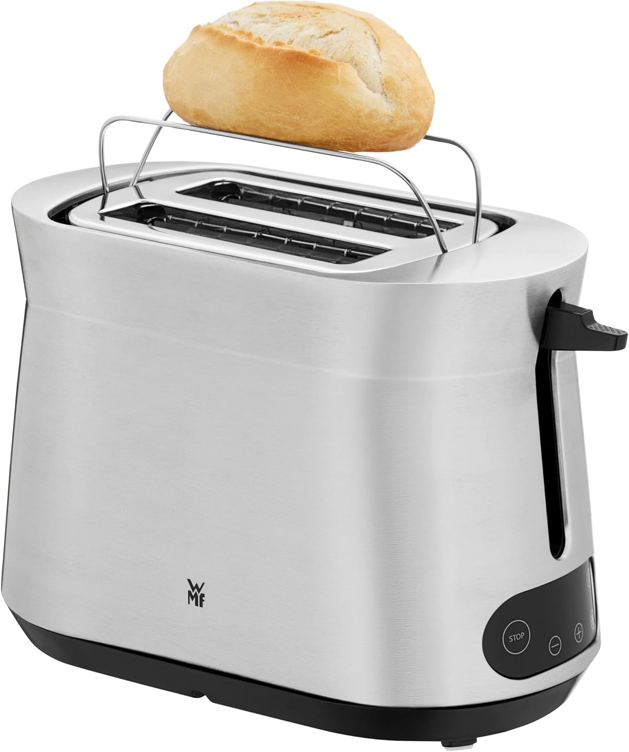 Doppelschlitz-Toaster mit Brötchenaufsatz