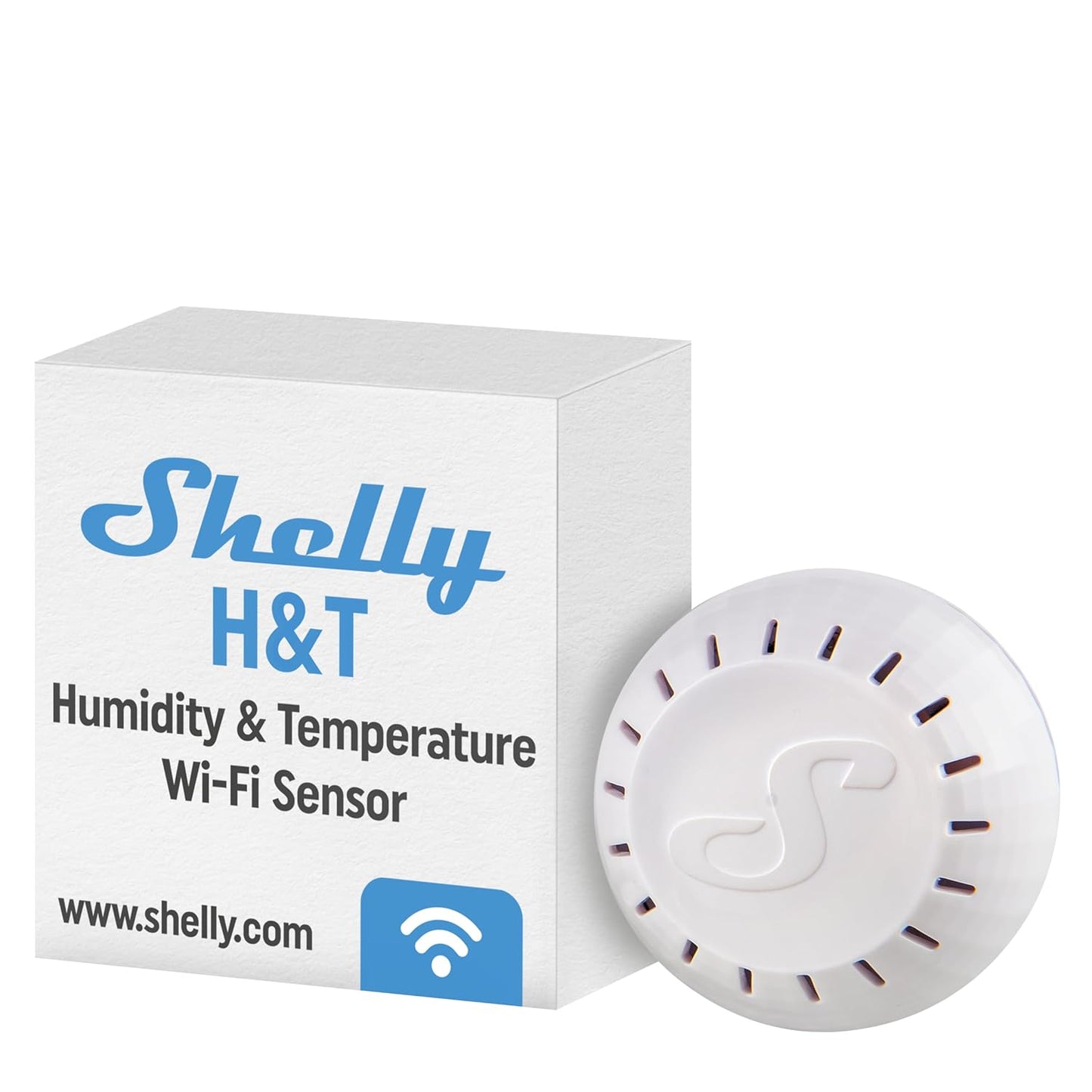 WLAN Luftfeuchte und Temperatursensor, Weiss