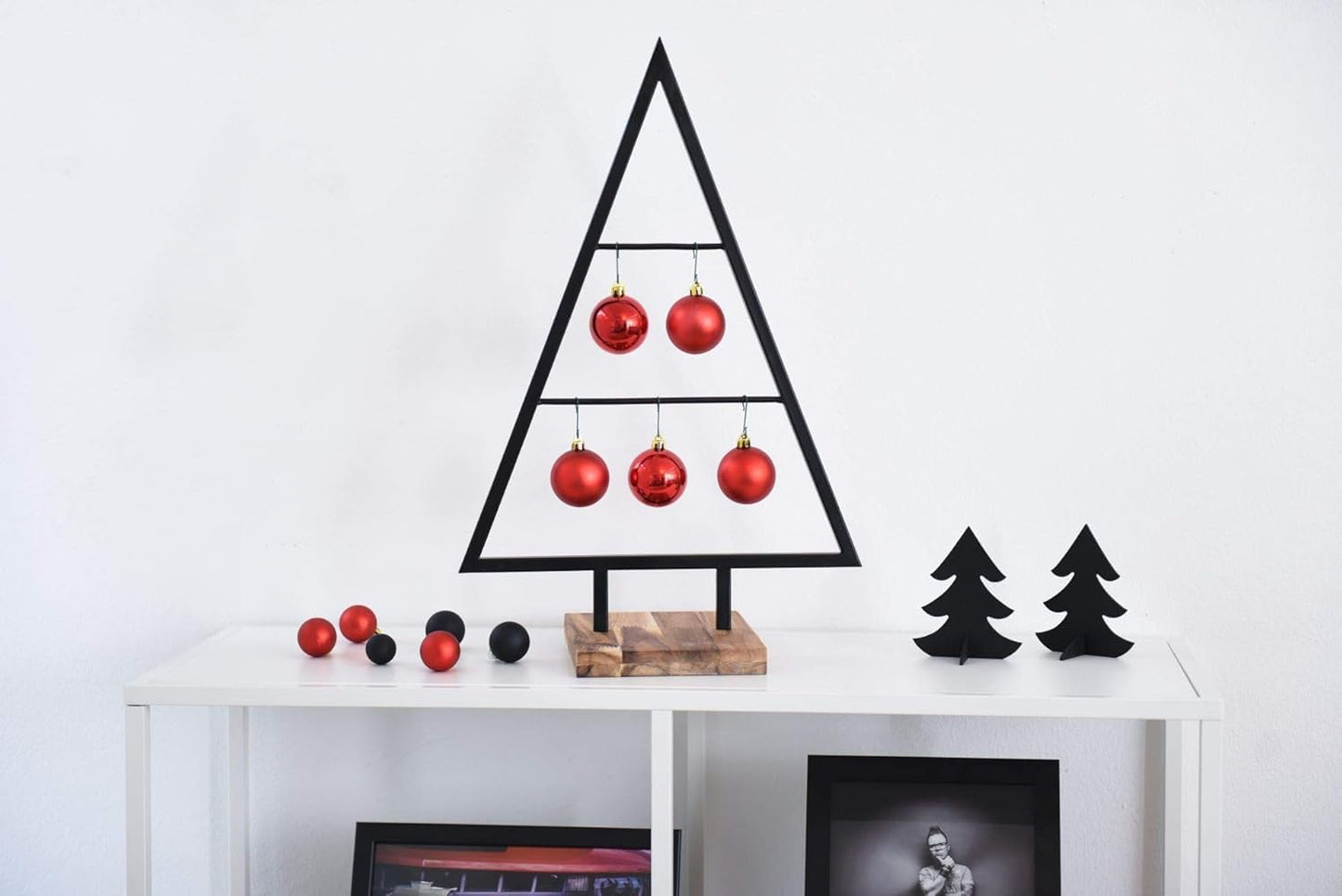 Dekoweihnachtsbaum Noel, 58 cm Schwarz