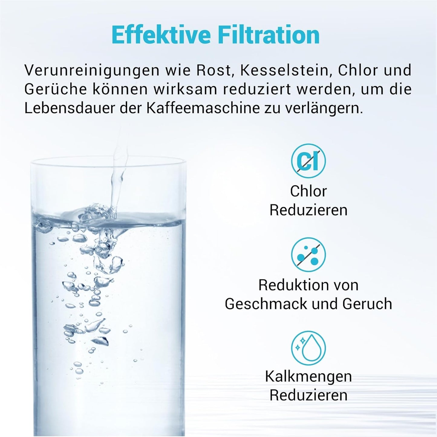 12er-Set Filterpatronen für Kaffeemaschinen, 12 Stück (1er Pack)