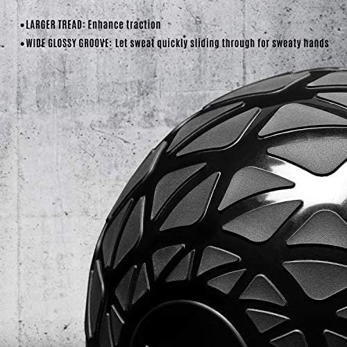 Medizinball, 4.5kg Dynamisches Schwarz