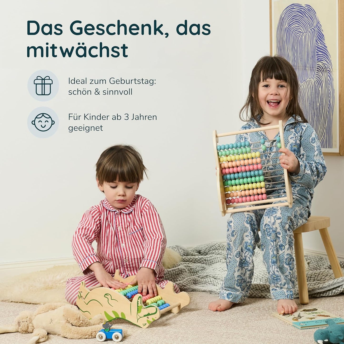 Dinosaurier Rechenschieber, Brontosaurus