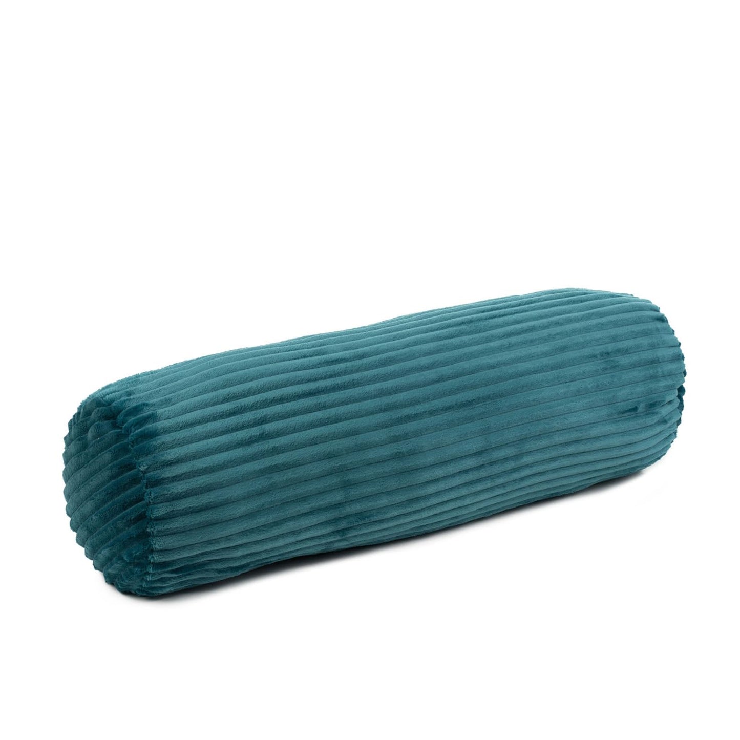 Kissenrolle in Cord Optik, Petrol