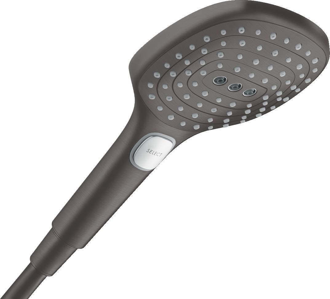 Raindance Select E 120, Brushed Black Chrome 3 Strahlarten