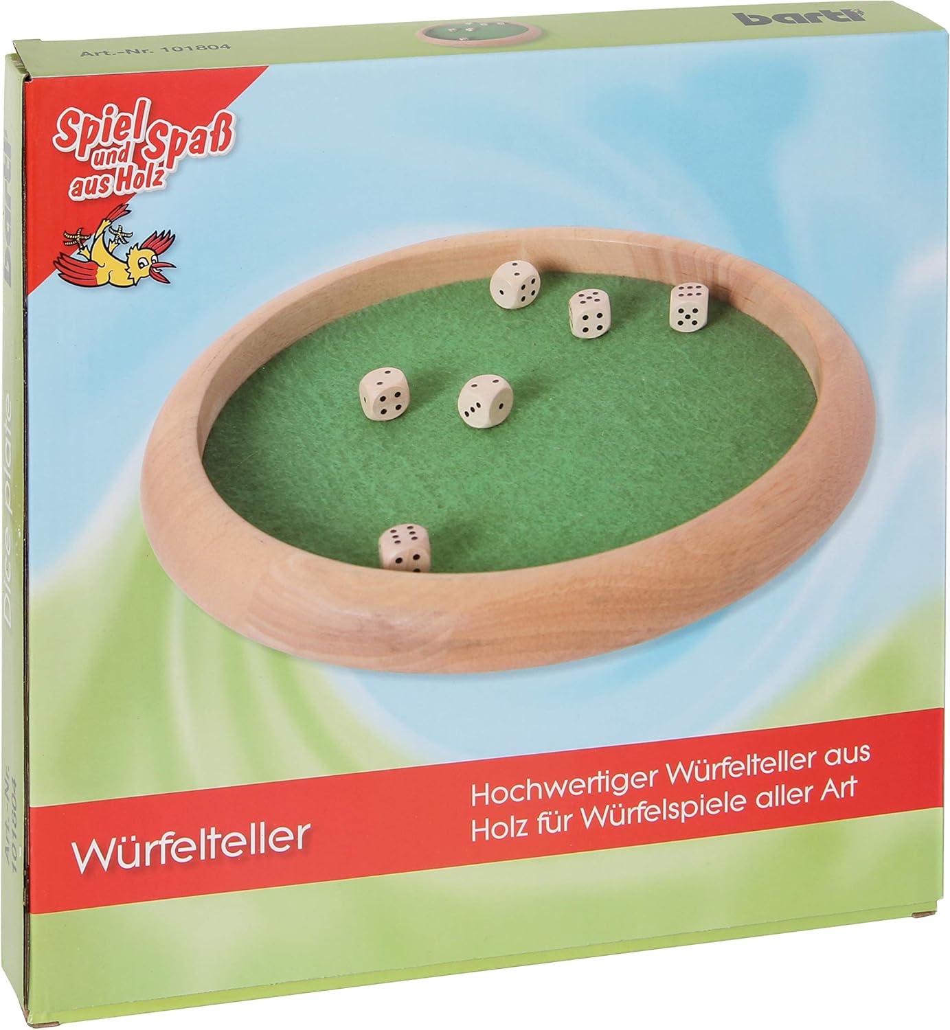 Würfelteller