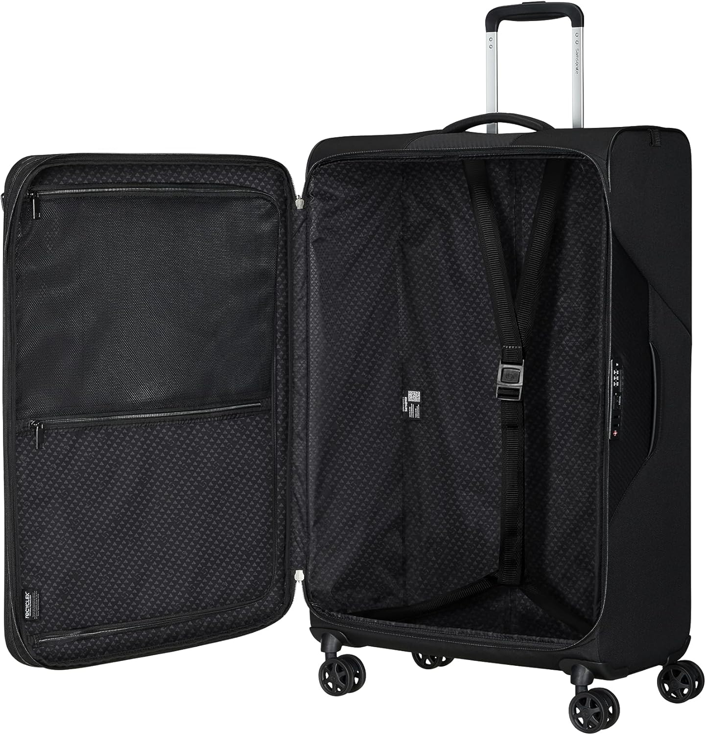 Litebeam Reisekoffer, Schwarz / SPINNER 77/28 EXP