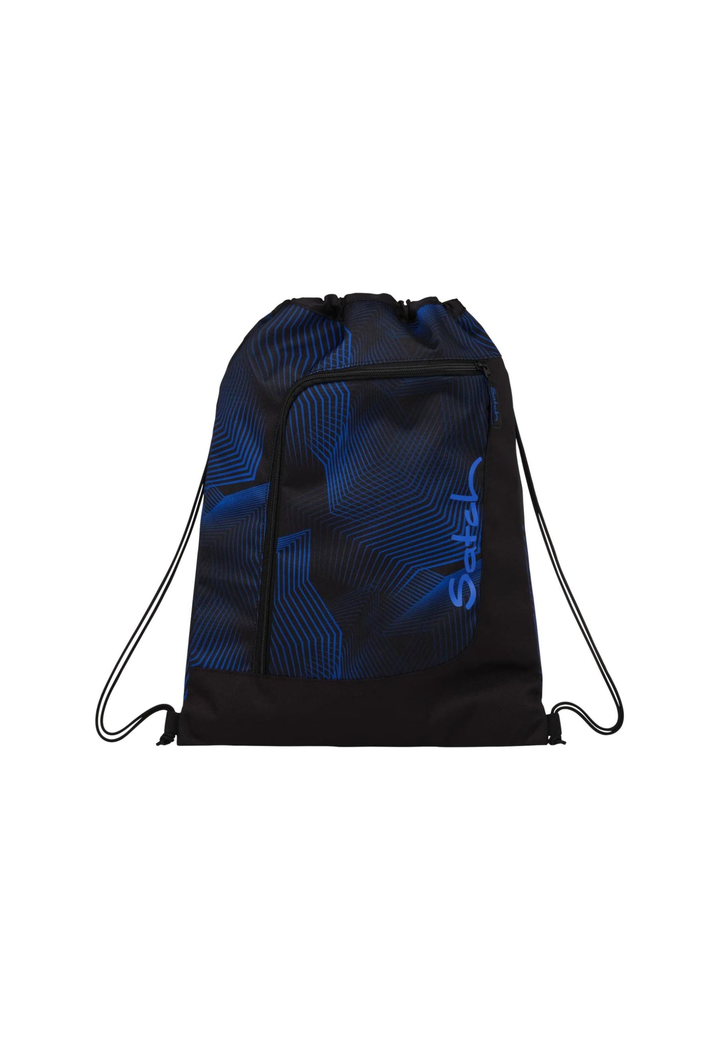 Sportbeutel mit Reissverschlussfach, Einheitsgrösse Seismic Blue - Blau