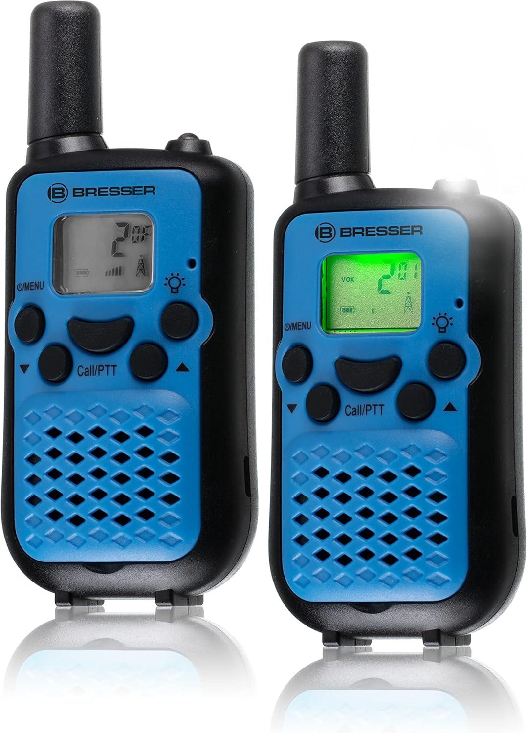2er-Set Junior Walkie-Talkies für Kinder, Walkie-Talkie Set Blau