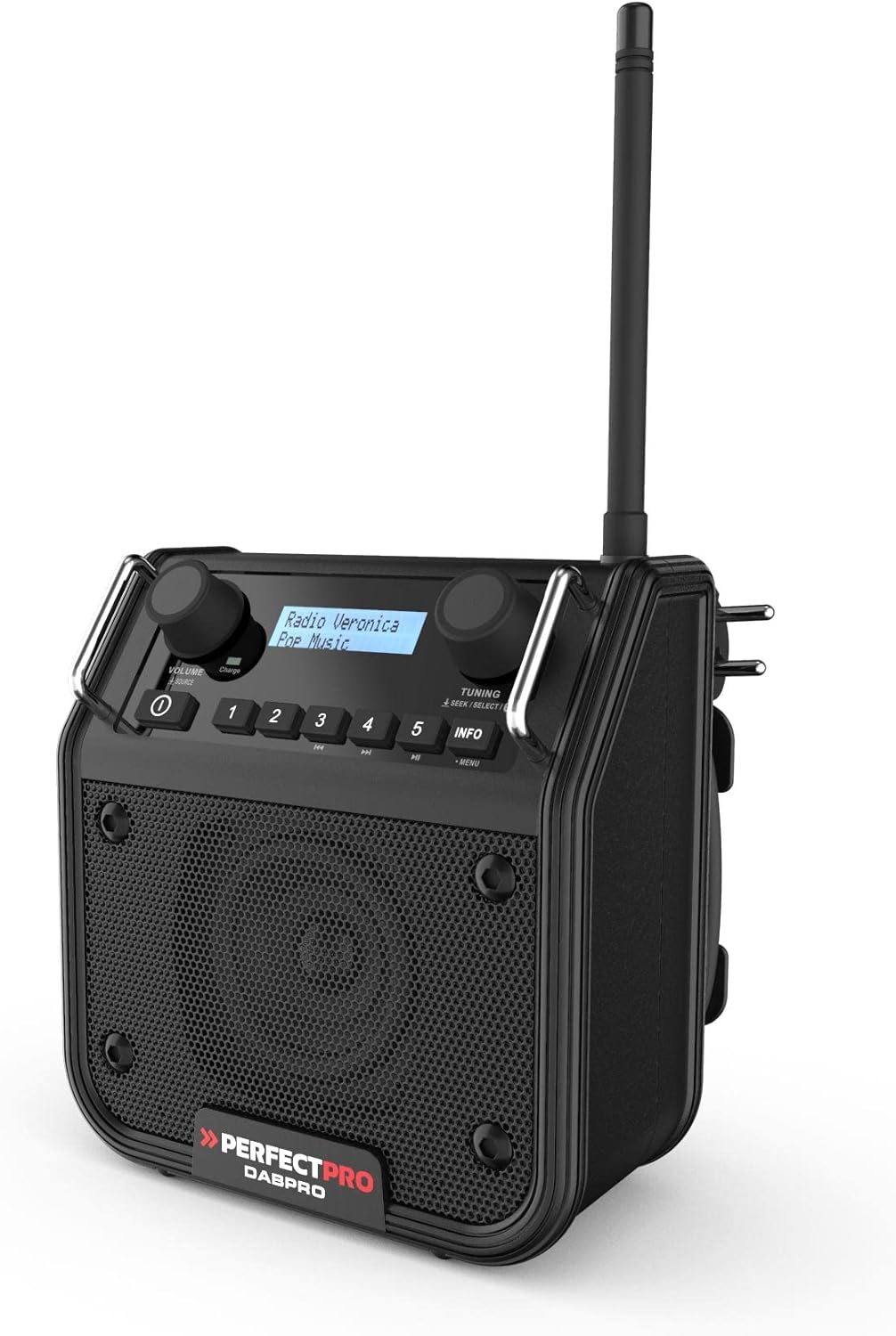 Baustellenradio DABPRO mit DAB+ und Bluetooth