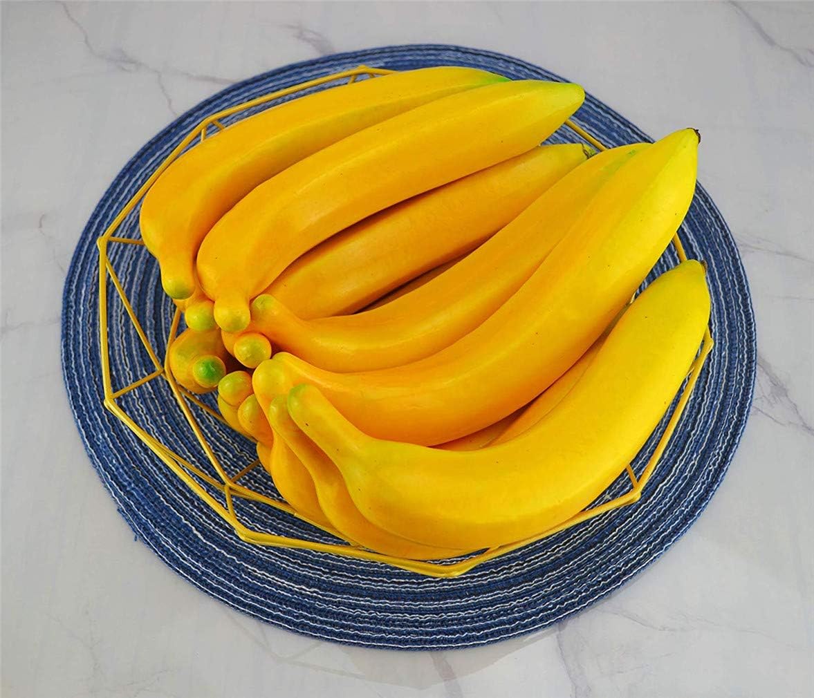 Fake Bananen-Dekoration, 6 Stück, Banana