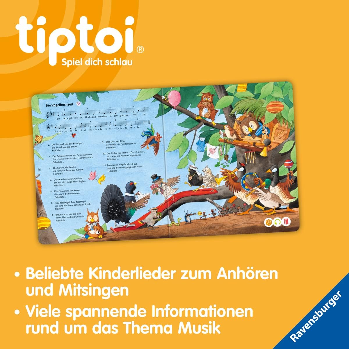 Tiptoi Starter-Set + Buch Meine schönsten Kinderlieder, Single