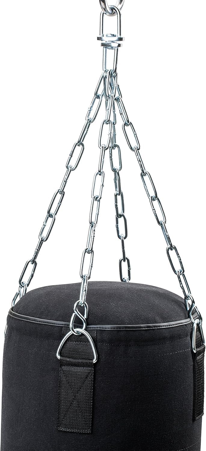 Boxsack mit Stahlkette (ungefüllt, 120 x 30 cm), ungefüllt 120 x 30 cm