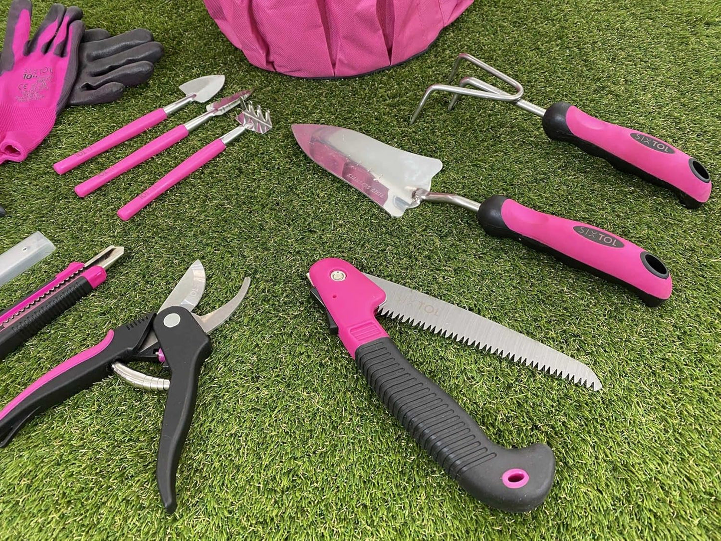 10-teiliges Gartenhandwerkzeug-Set, 10 Stk.