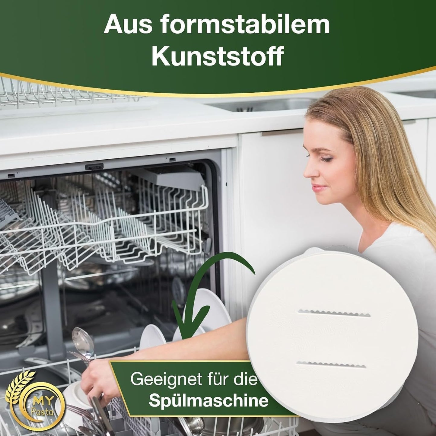 MS39Y Muschelschale Matrize für Philips Pastamaschine, Beds Shell Muschelschale