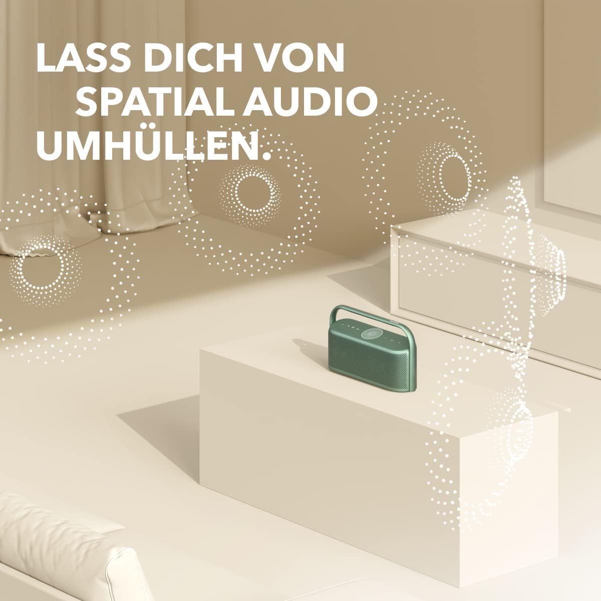 Bluetooth Lautsprecher - Motion x600, green