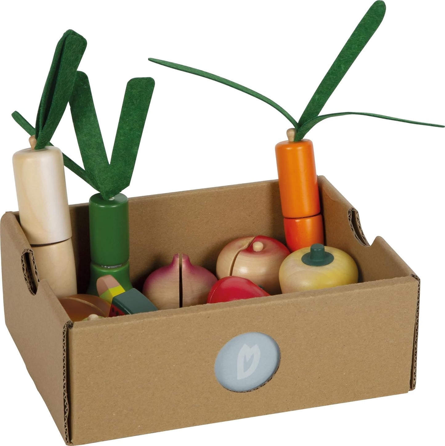 Schneide-Set Obst und Gemüse für Kinderküche, Schneide-Set Obst und Gemüse
