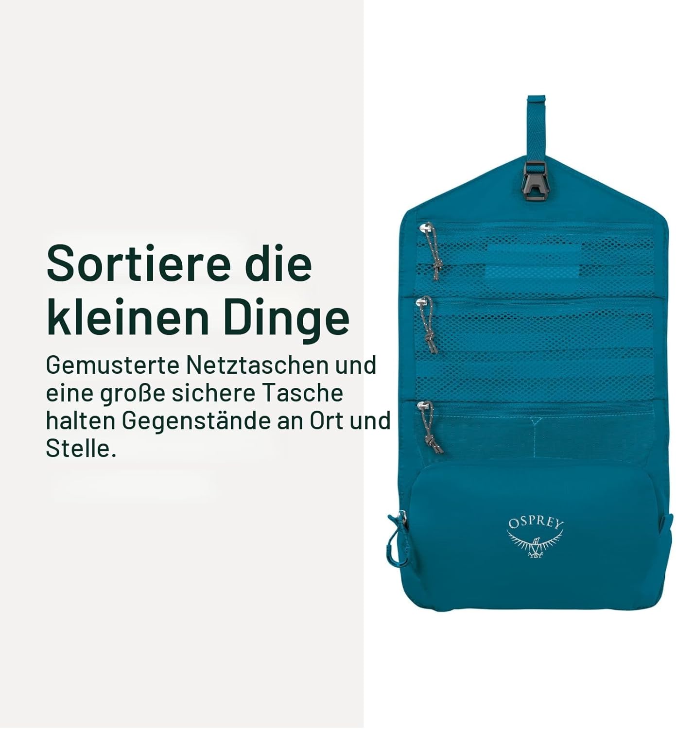 Ultralight Roll-Organizer für Reisen, Blau
