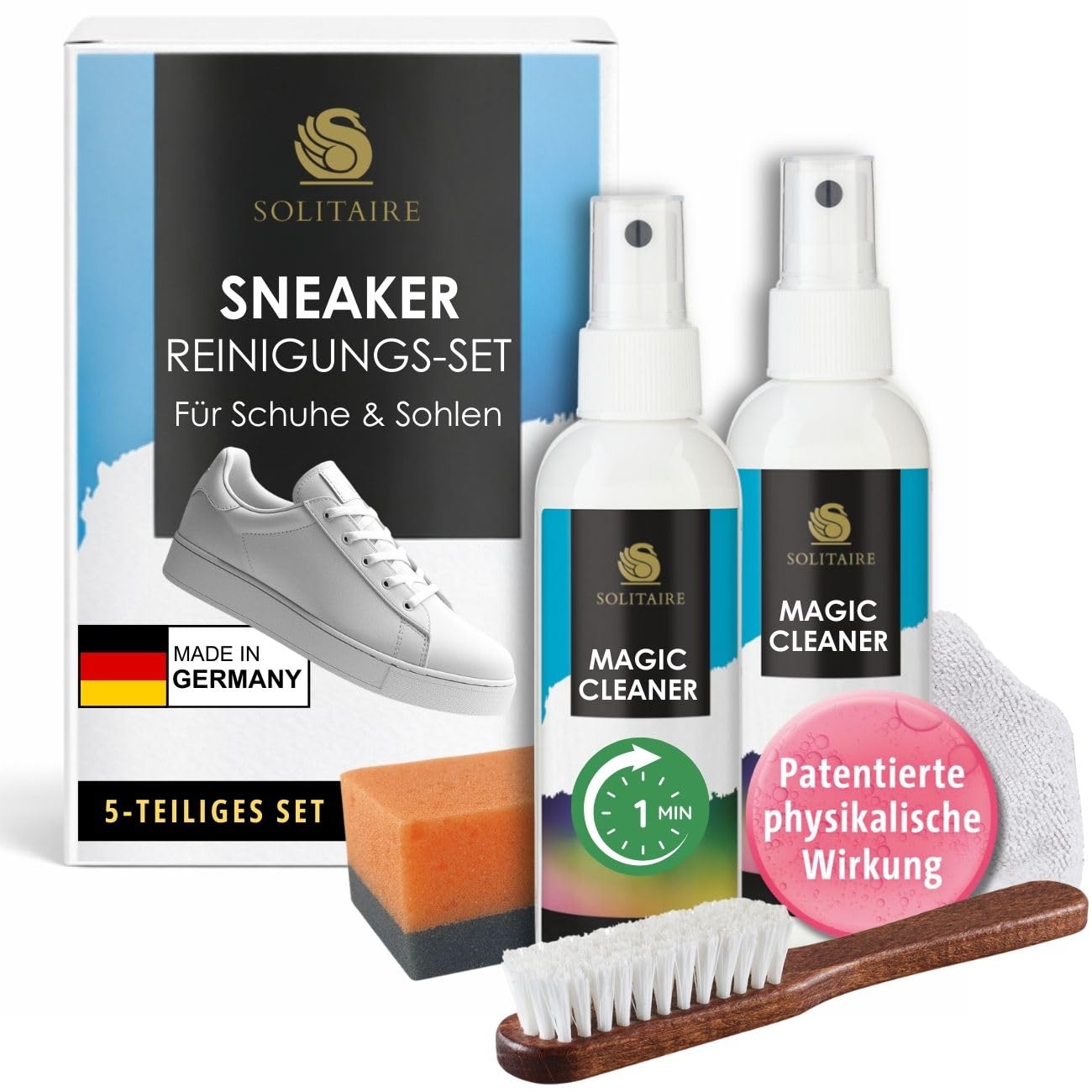 Magic Cleaner Sneaker Reinigungsset (4-teilig)