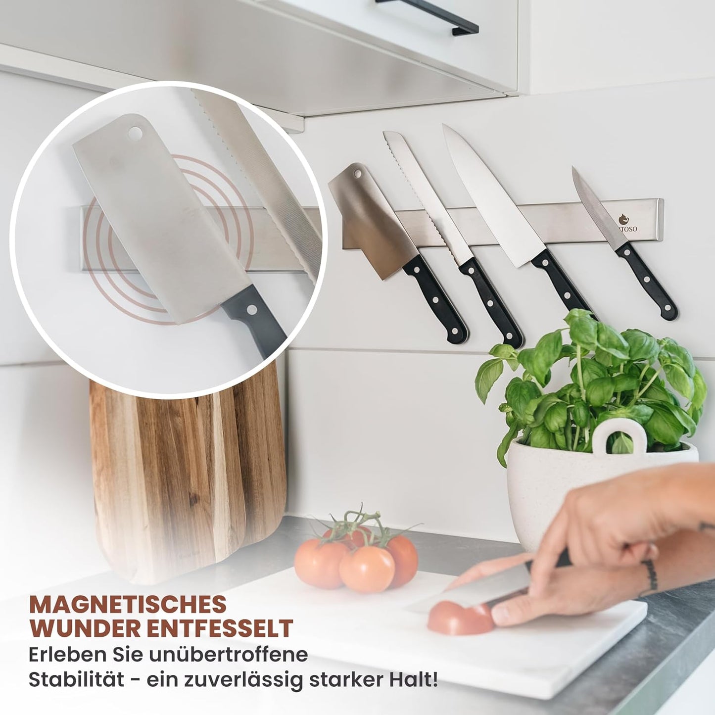 Messerleiste, Messerleiste Silber