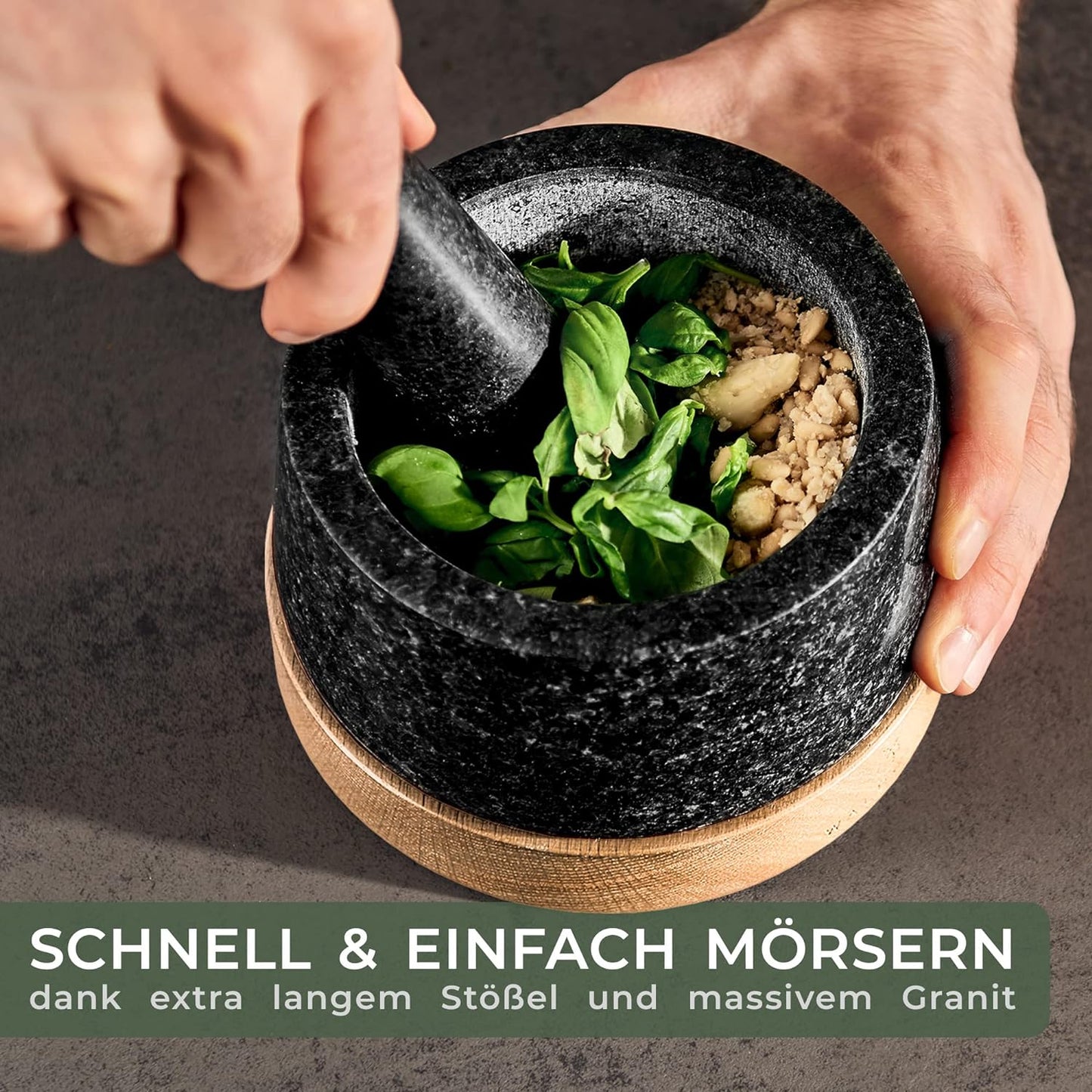 Mörser mit Stössel, 14cm
