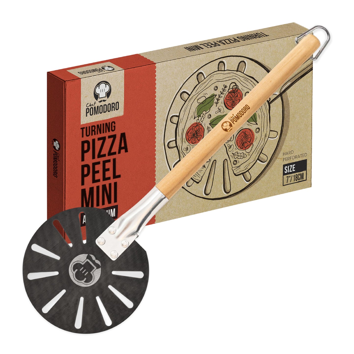 Pizzaschaufel, 17,8 cm