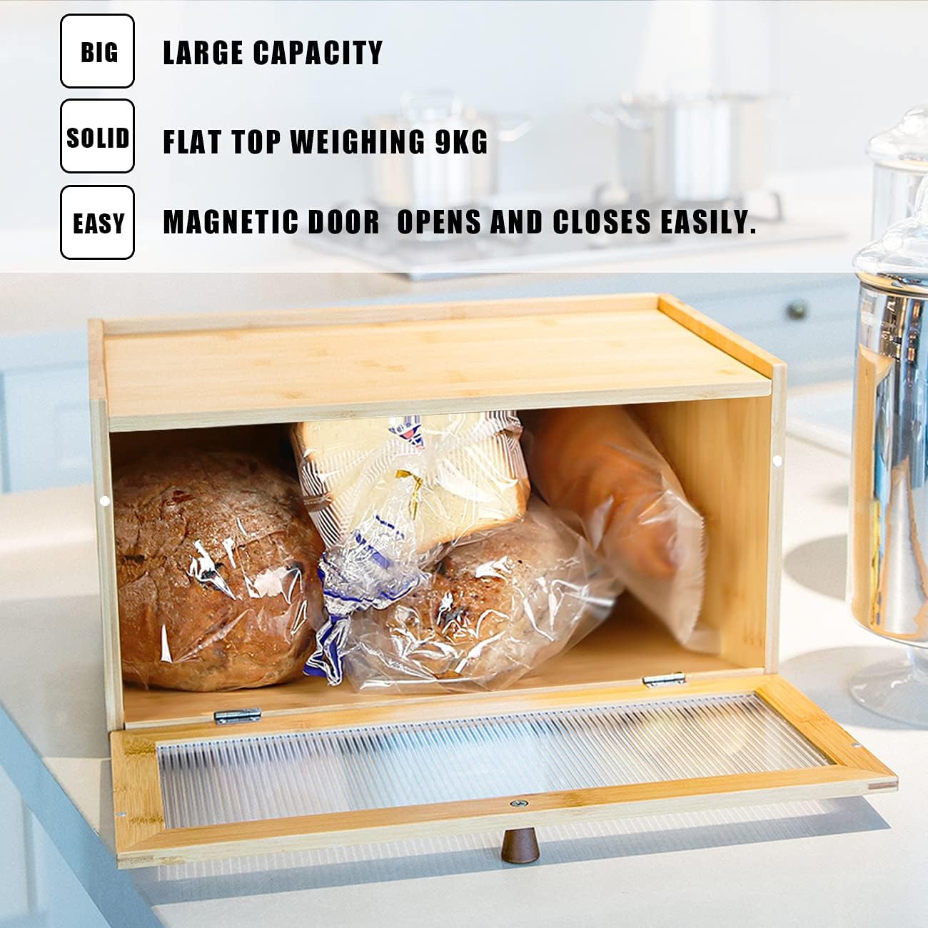 Brotkasten, Bamboo Transparent